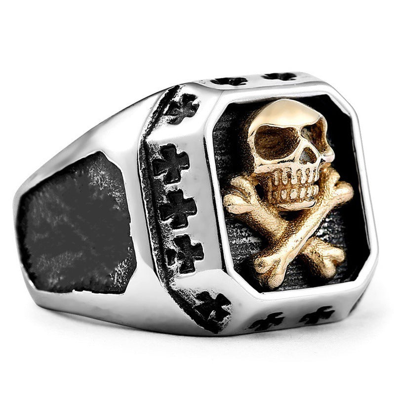 Skull Ring Personality Punk Fashion