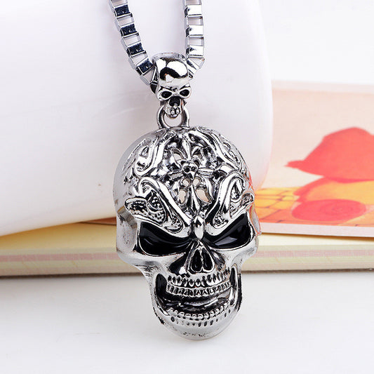 Skull Pendant Necklace Men's Pendant Jewelry