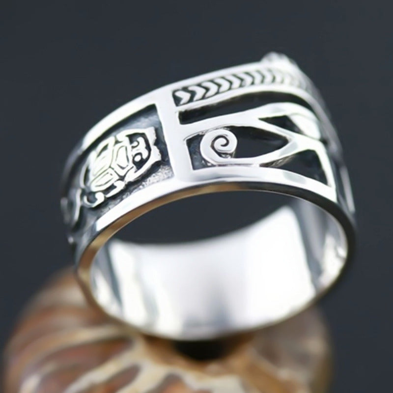 Mysterious Retro Eye Alloy Ring