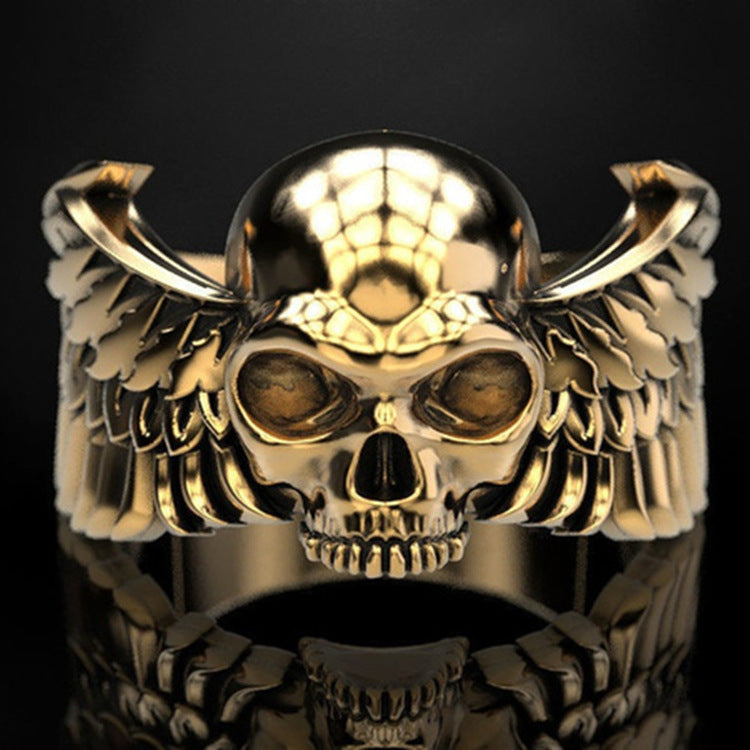 Mens Fashion Personality Punk Skull Ring