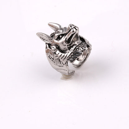 Punk Style Ring Men's Personality Retro Fashion Adjustable