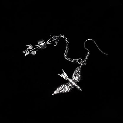 Cool Punk Retro Swallow Ear Clip